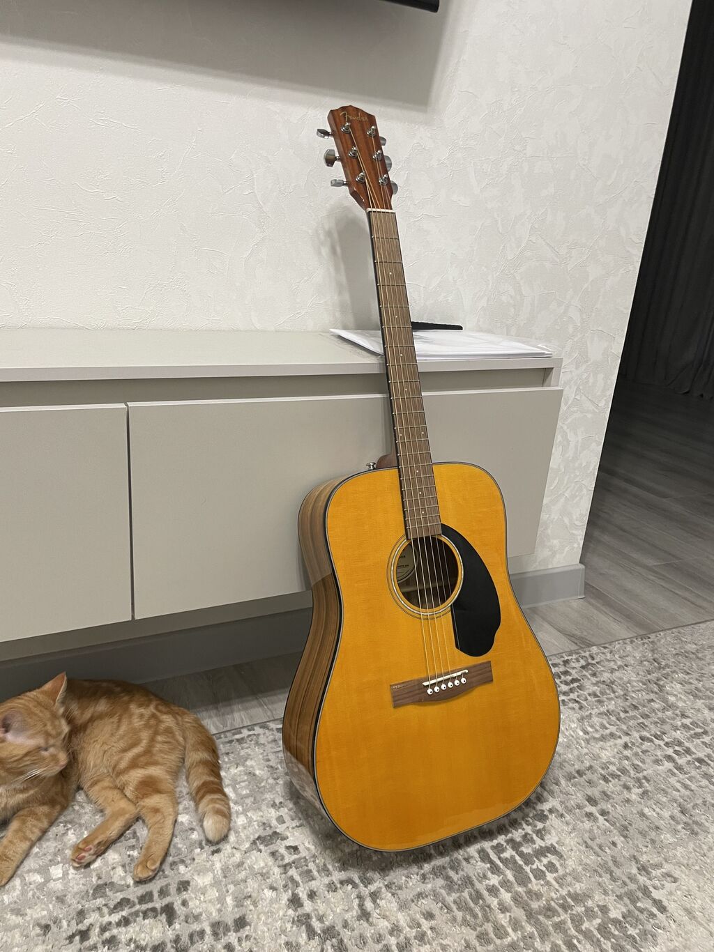 Акустическая гитара Limited Edition Fender CD-60S: 20000 KGS Гитары ...