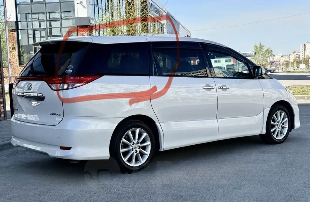 Комплект элементов кузова и оптики для Toyota Estima E55 (указания: фото 7