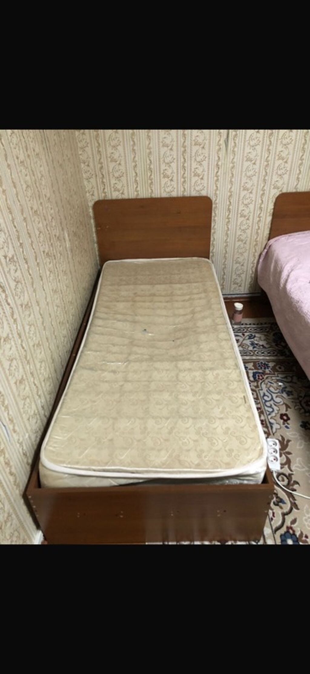 Односпальная кровать с матрасом. 4 шт. - Размер спального места — фото 5