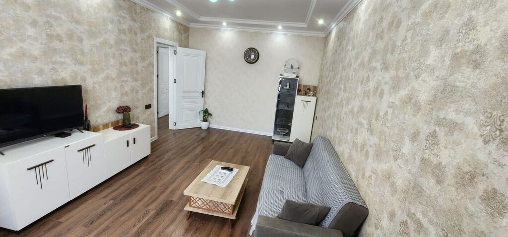 3 otaqlı, 100 kv. m, Kredit yoxdur, Yeni təmirli
