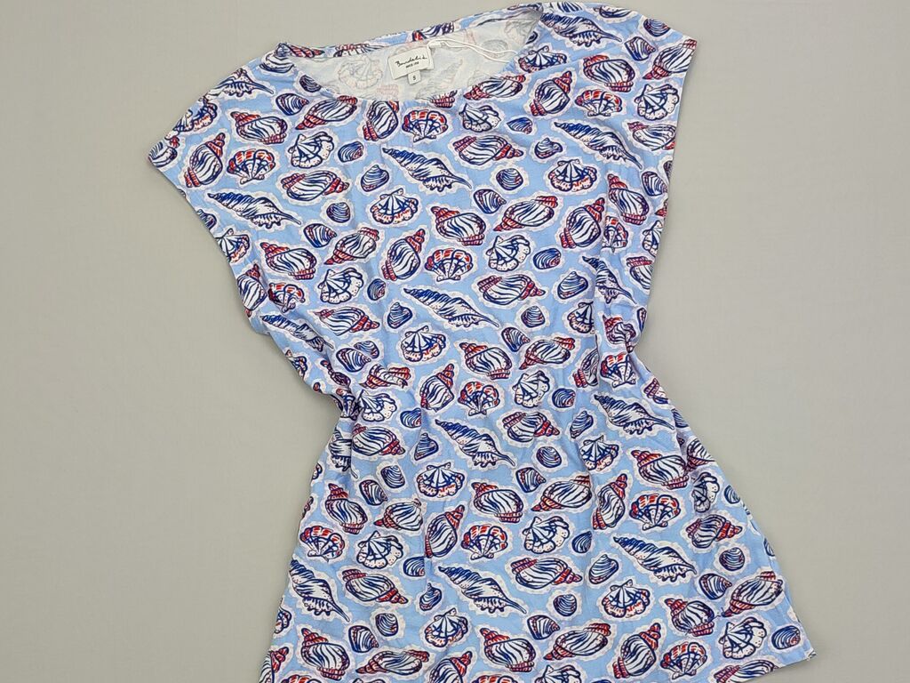 Koszule i bluzki: Bluzka S (EU 36), stan - Idealny, wzór - Print, kolor - Błękitny — 1