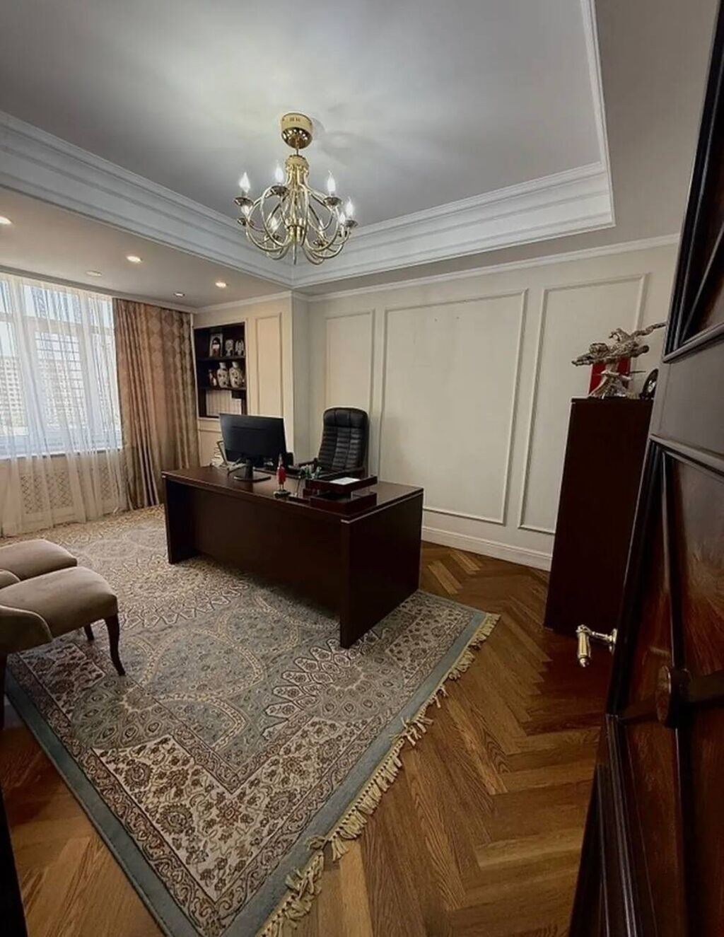 4 комнаты, 140 м², Джал мкр (в т.ч. Верхний, Нижний, Средний) Элитка, 5 этаж, Дизайнерский ремонт: фото 7