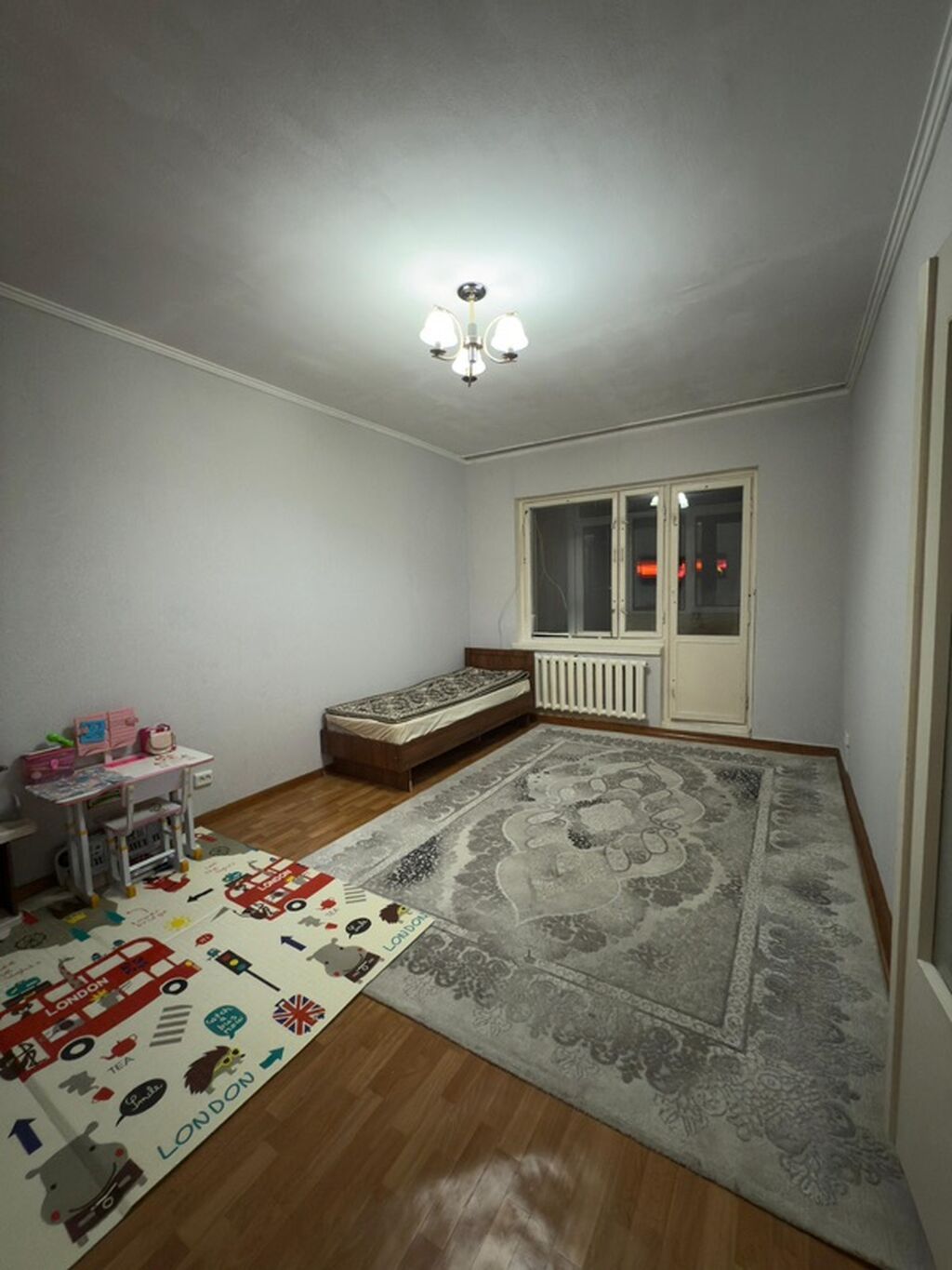3 комнаты, 63 м², Аламедин-1 мкр 105 серия, 5 этаж, Косметический ремонт: фото 4