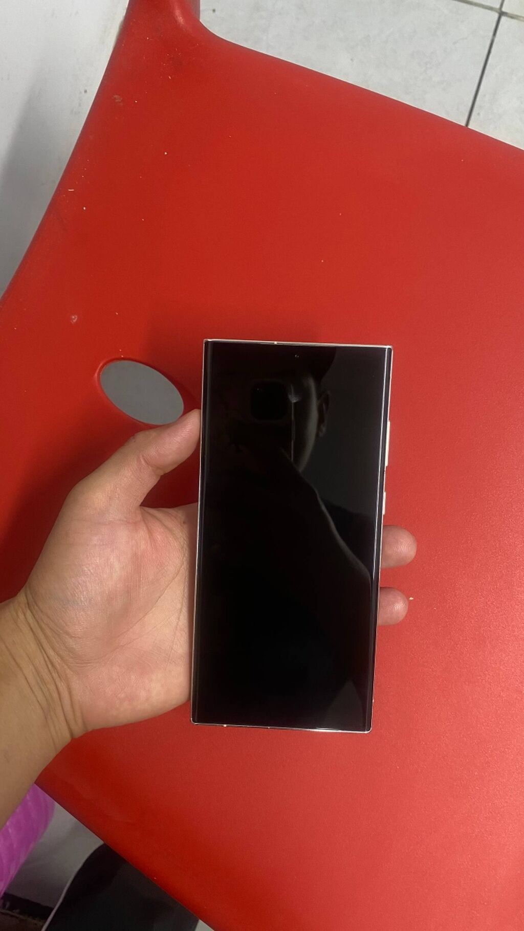 Samsung Galaxy S23 Ultra, Б/у, цвет - Белый: фото 4