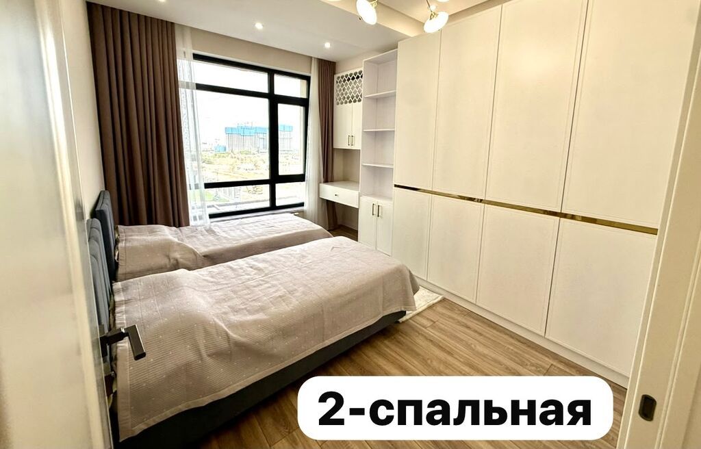 4 комнаты, Ала-Арча ТРЦ Агентство недвижимости, Без животных, от 6 месяцев, от 1 года, С мебелью полностью: фото 6