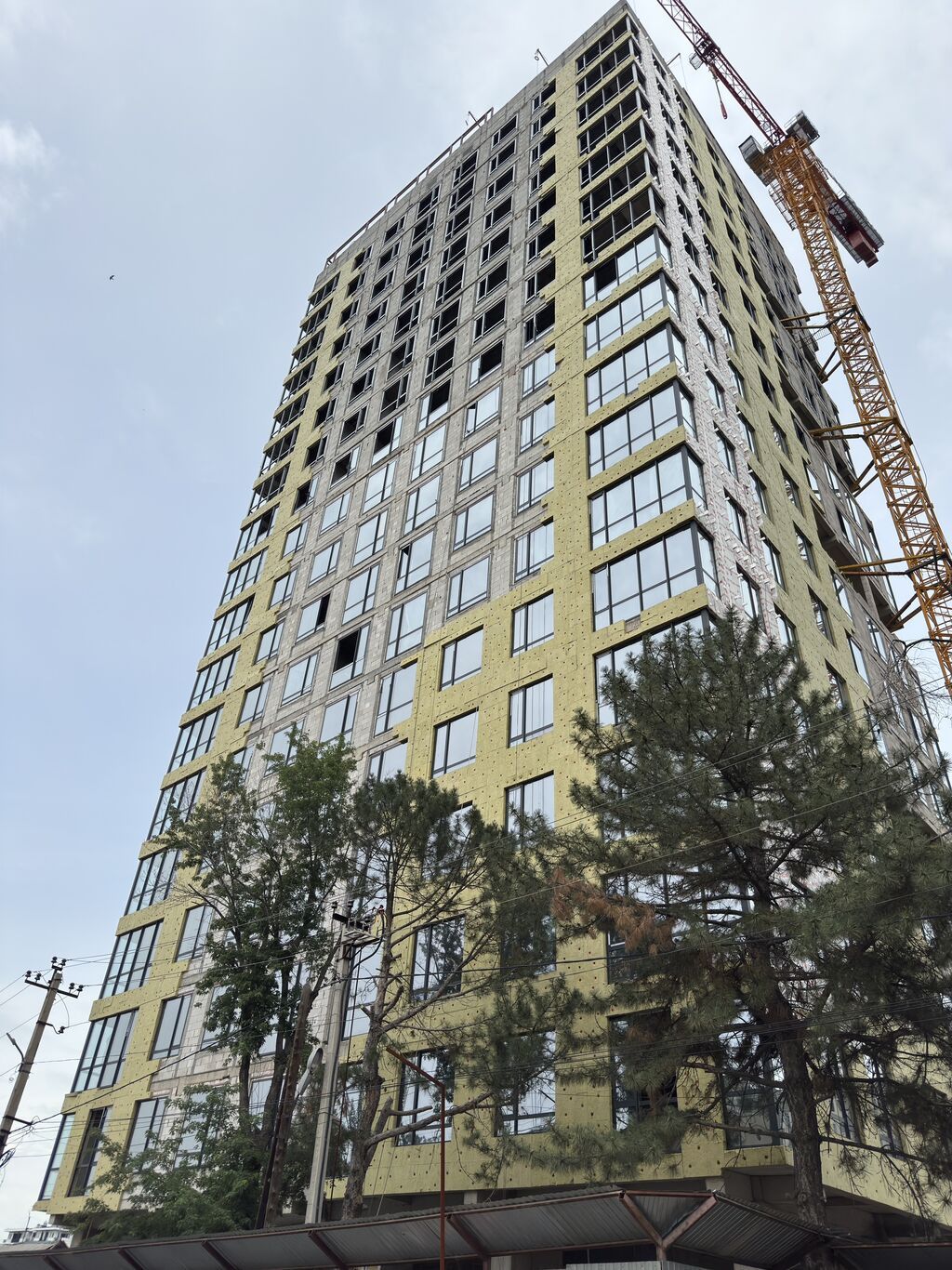 3 комнаты, 102 м², Ак-Кеме Элитка, 16 этаж, ПСО (под самоотделку): фото 3