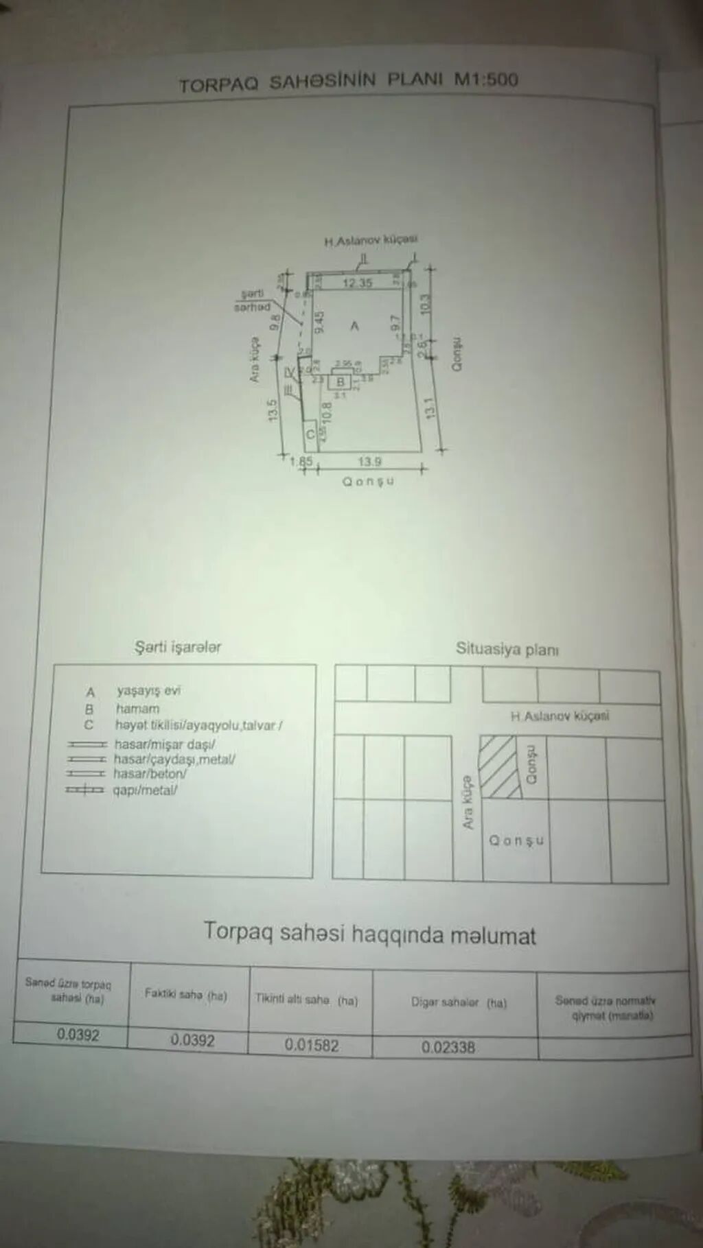 7 otaqlı, 196 kv. m, Kredit yoxdur, Orta təmir