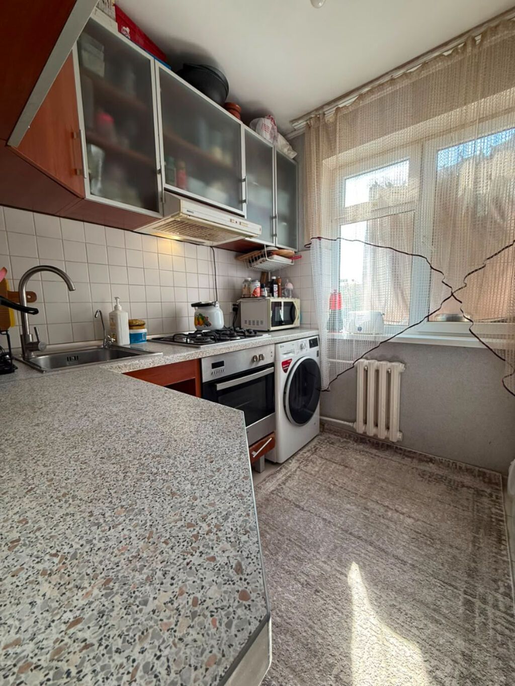 2 комнаты, 46 м², 6 мкр 104 серия, 4 этаж, Косметический ремонт: фото 5