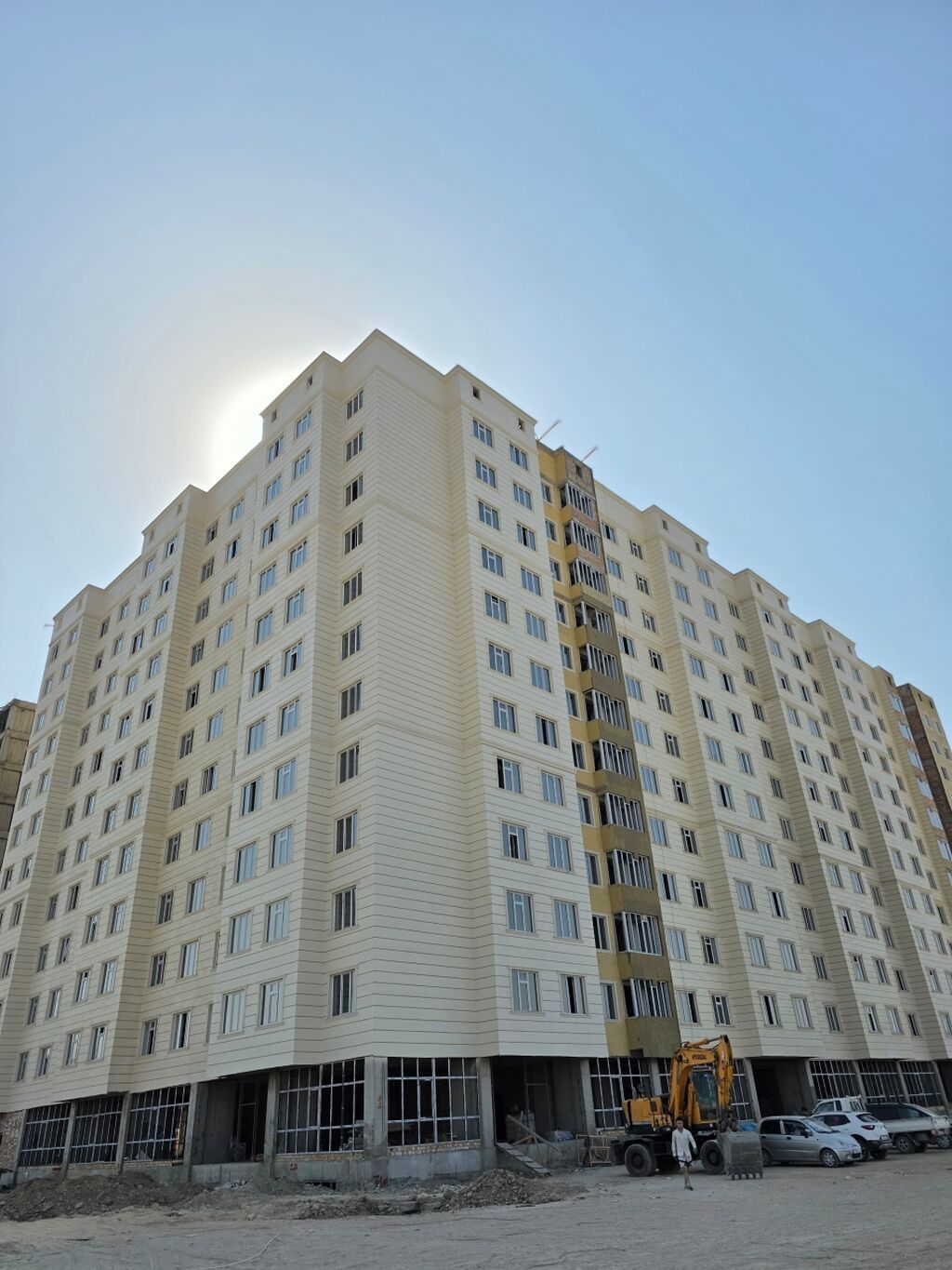 1 комната, 41 м², Манас-Ата мкр., Элитка, 12 этаж, ПСО (под самоотделку): фото 2