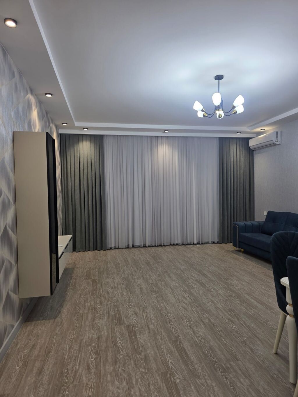 3 otaqlı, 170 kv. m, Kredit var, Yeni təmirli