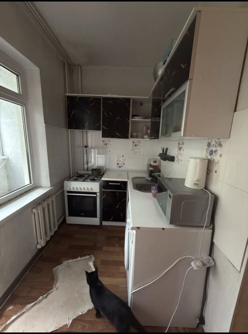1 комната, 40 м², Тунгуч мкр 106 серия, 4 этаж, Косметический ремонт: фото 7