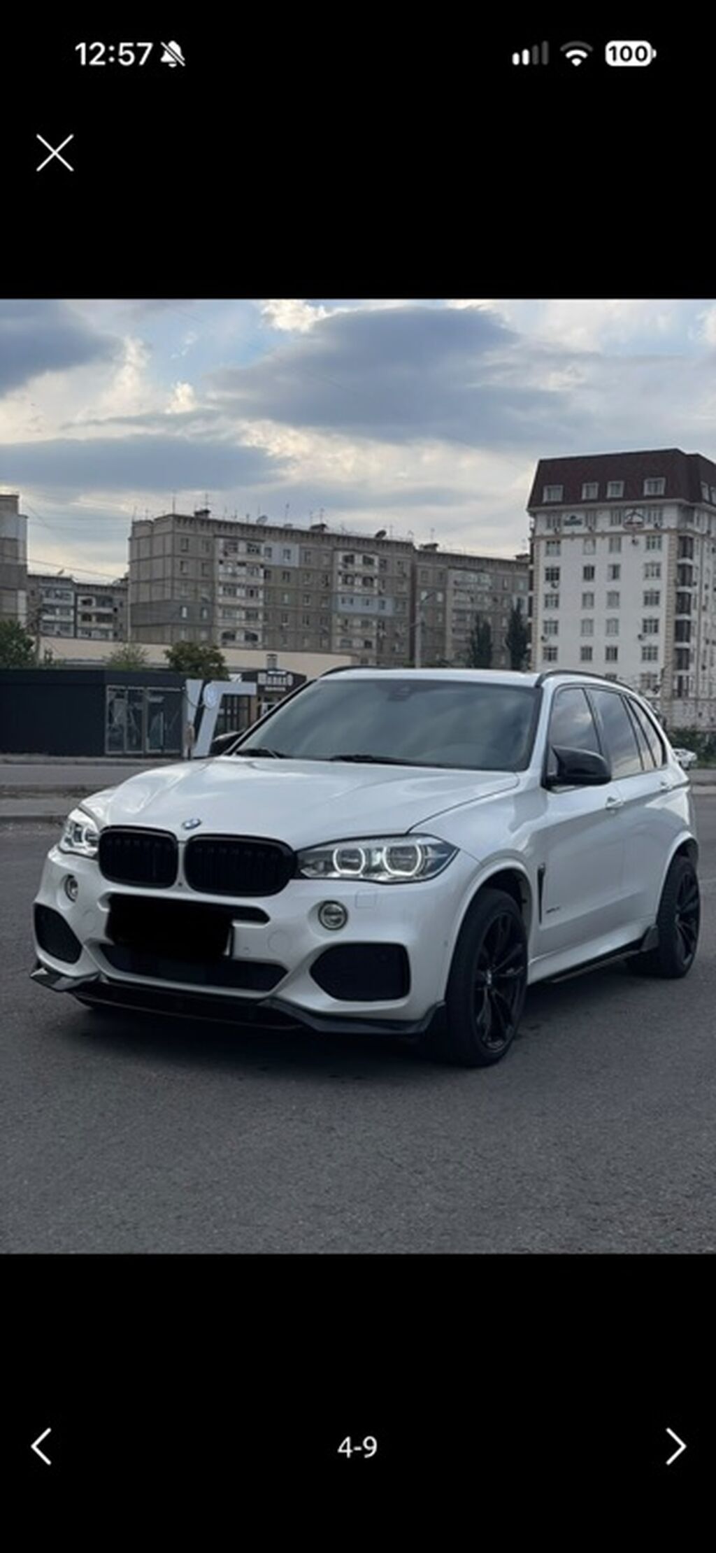 BMW X5: 2018 г., 4.4 л, Автомат, Бензин, Кроссовер: фото 1