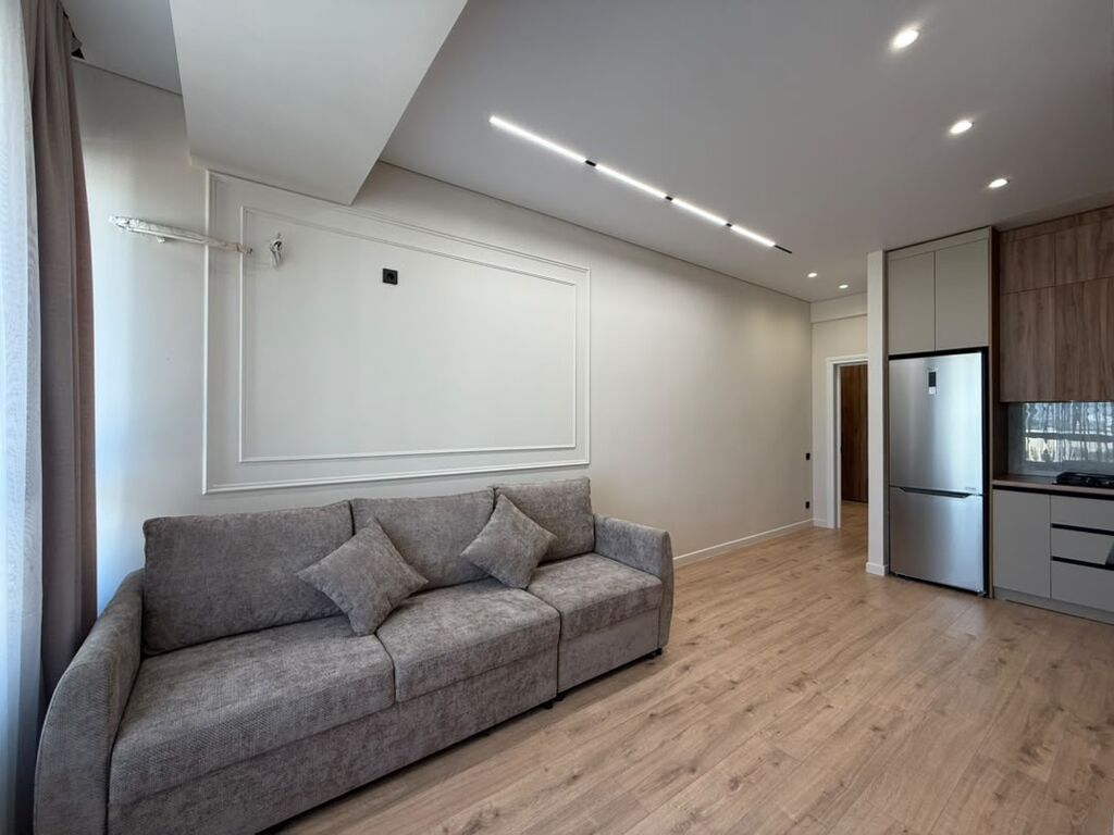 Студия, 53 м², Ак-Кеме (старый аэропорт) Элитка, 15 этаж, Дизайнерский ремонт: фото 8