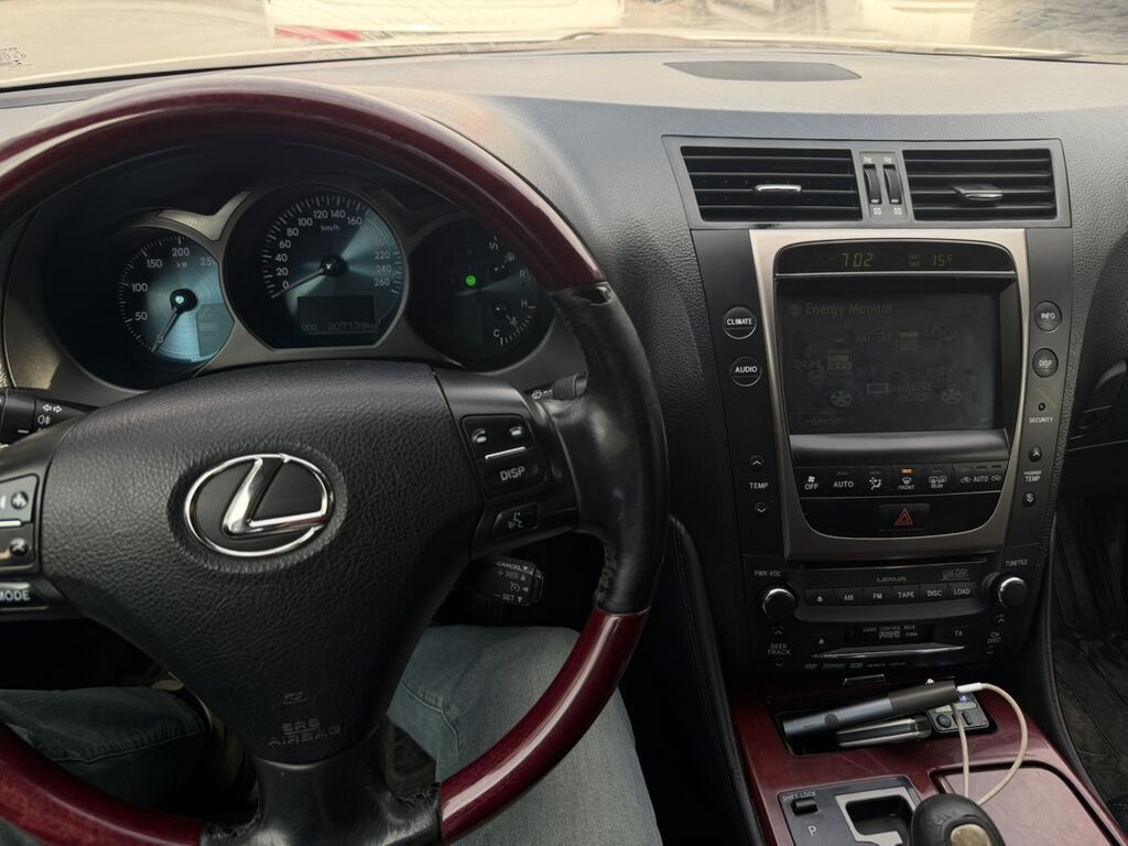 Lexus GS: 2008 г., 3.5 л, Автомат, Гибрид, Седан: фото 8