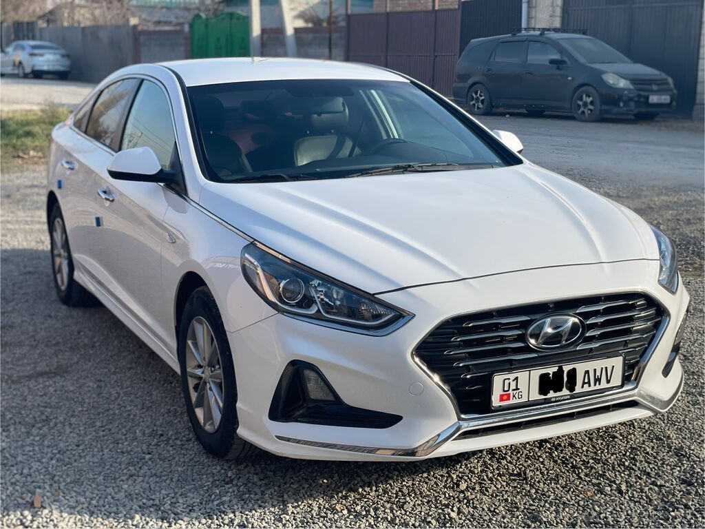 Hyundai Sonata: 2018 г., 2 л, Автомат, Газ: фото 1
