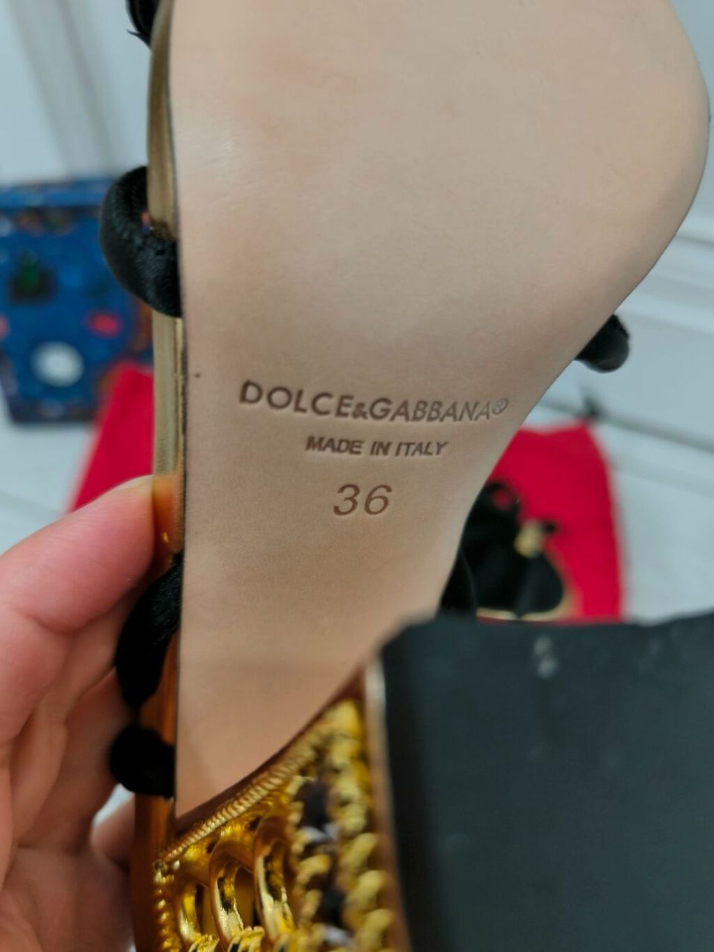 Босоножки Dolce & Gabbana, 36 р., новые: фото 5