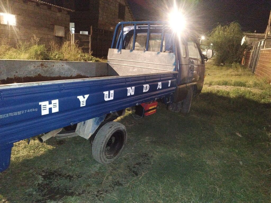 Hyundai Porter нарашка тент богаж усл бамп баары басылган бар док: фото 7