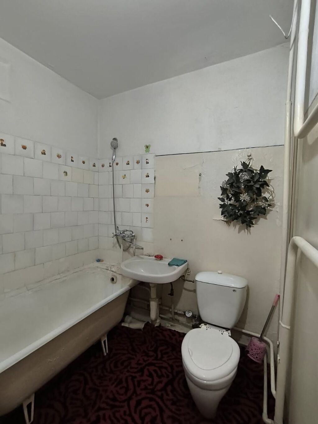 1 комната, 32 м², 10 мкр 104 серия, 2 этаж, Старый ремонт: фото 6