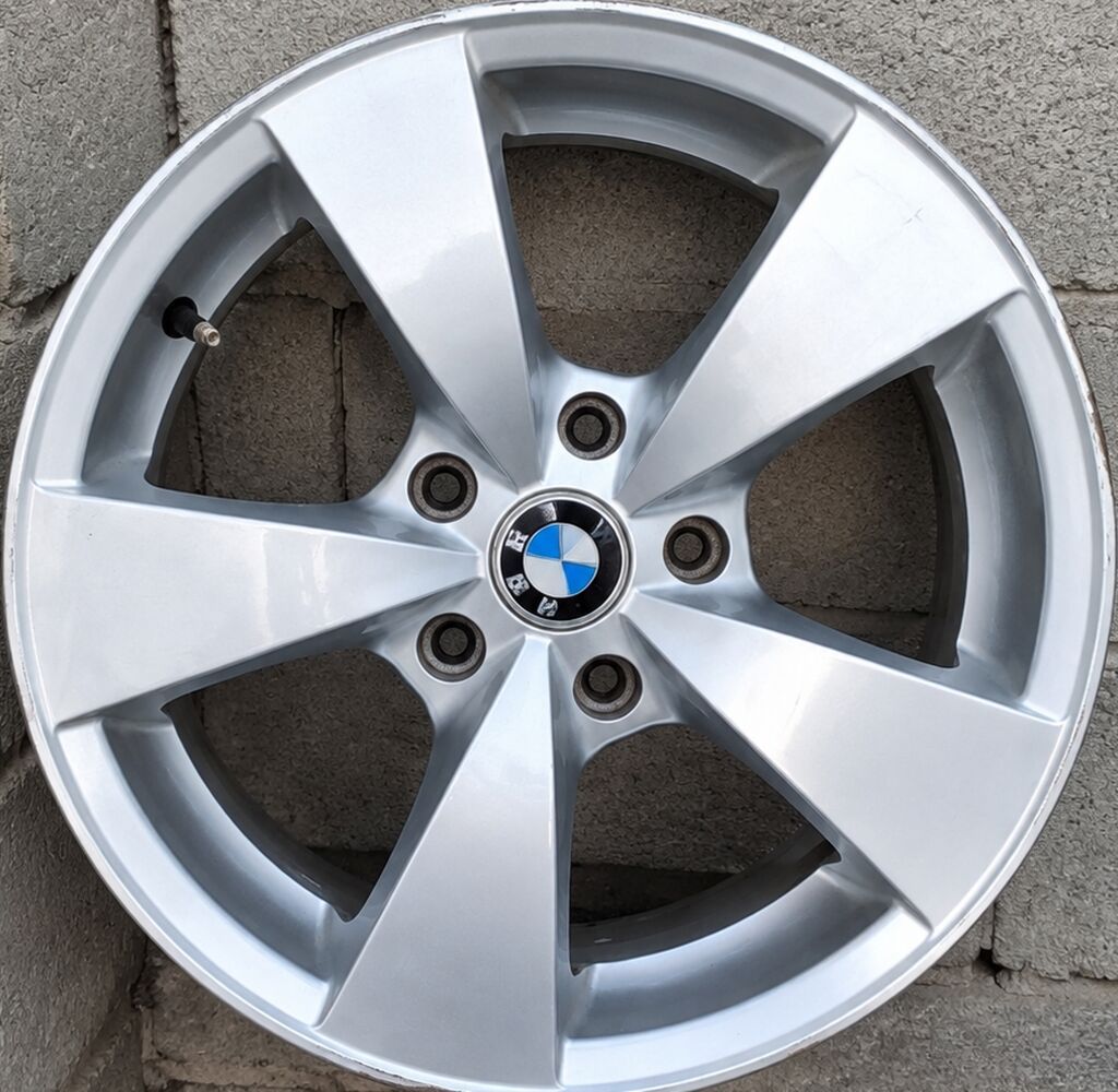 Литые Диски R 16 BMW, Комплект, отверстий - 5, Б/у: фото 1