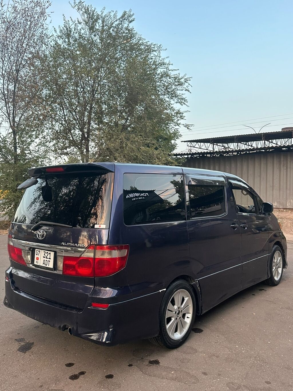 Toyota Alphard: 2003 г., 2.4 л, Автомат, Газ, Минивэн: фото 6