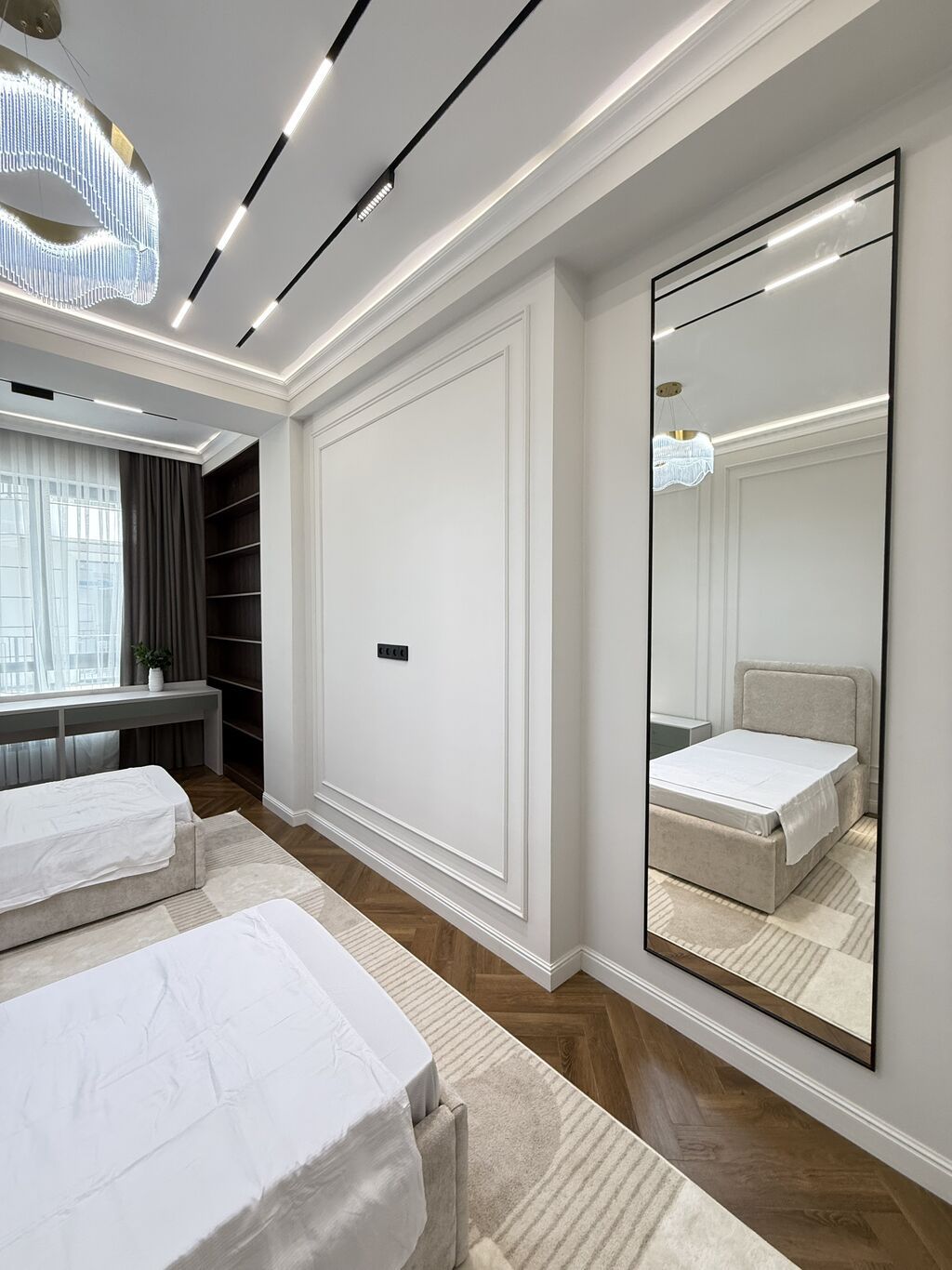 3 комнаты, 92 м², Орто-Сай с. Элитка, 4 этаж, Дизайнерский ремонт: фото 8