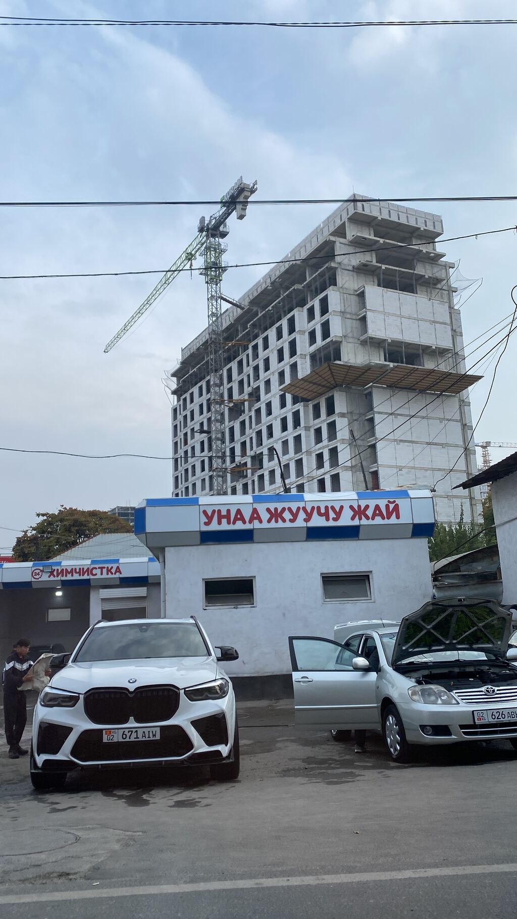 1 комната, 57 м², Парк Т.Сатылганова, Элитка, 6 этаж, ПСО (под самоотделку): фото 1