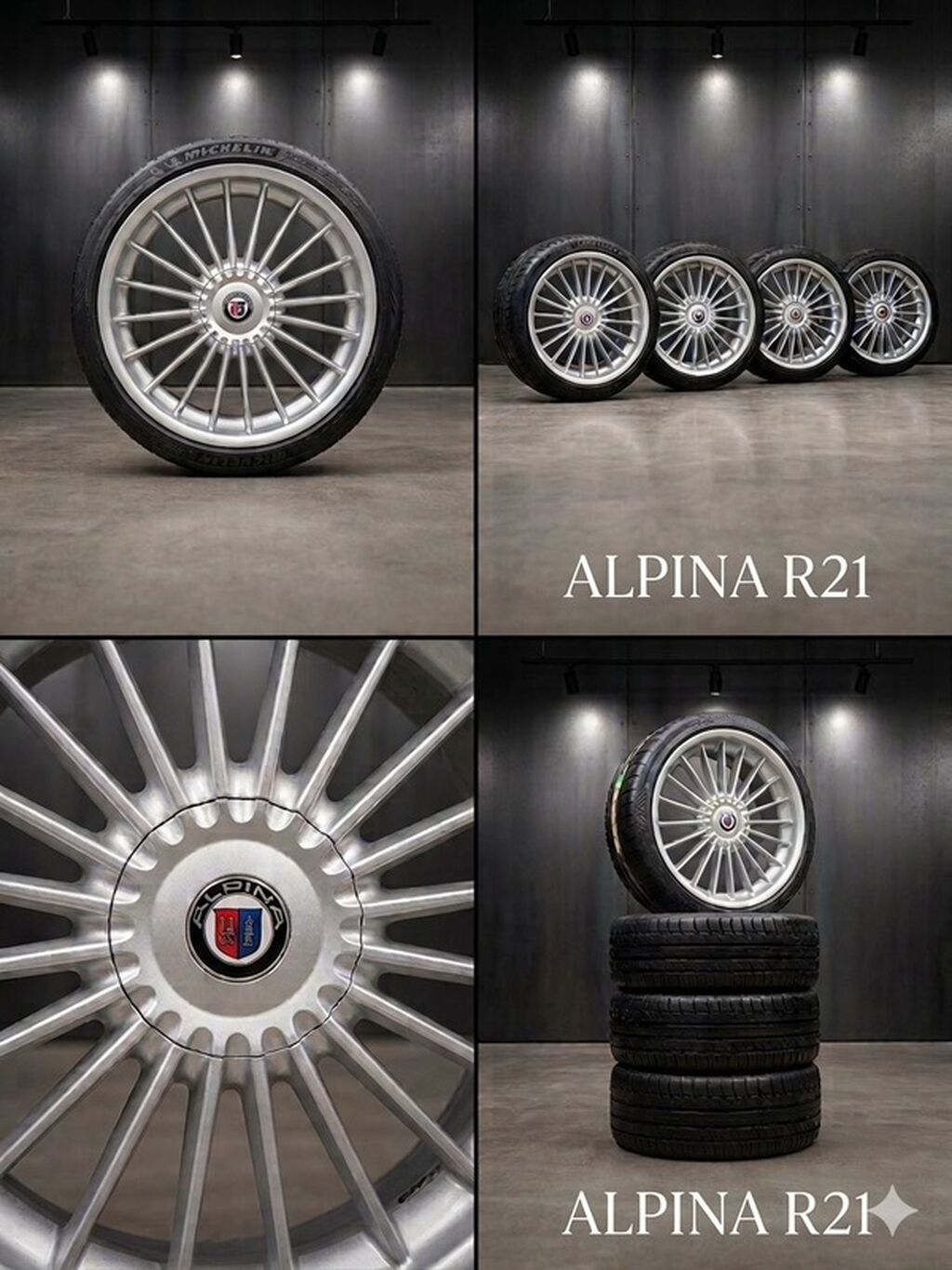 Комплект дисков Alpina Classic - Размер: R21 (указано на фото «ALPINA: фото 3