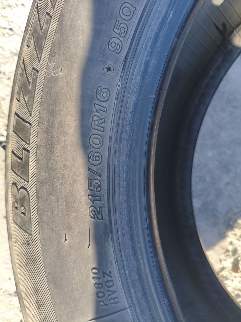 Зимняя шина Bridgestone Blizzak осмотр тец глобус - Размер: 215/60: фото 2