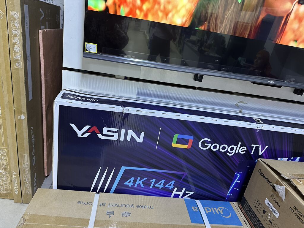 Телевизор YASIN 65UD81, 65" Коробка есть - LED‑подсветка, диагональ — фото 4