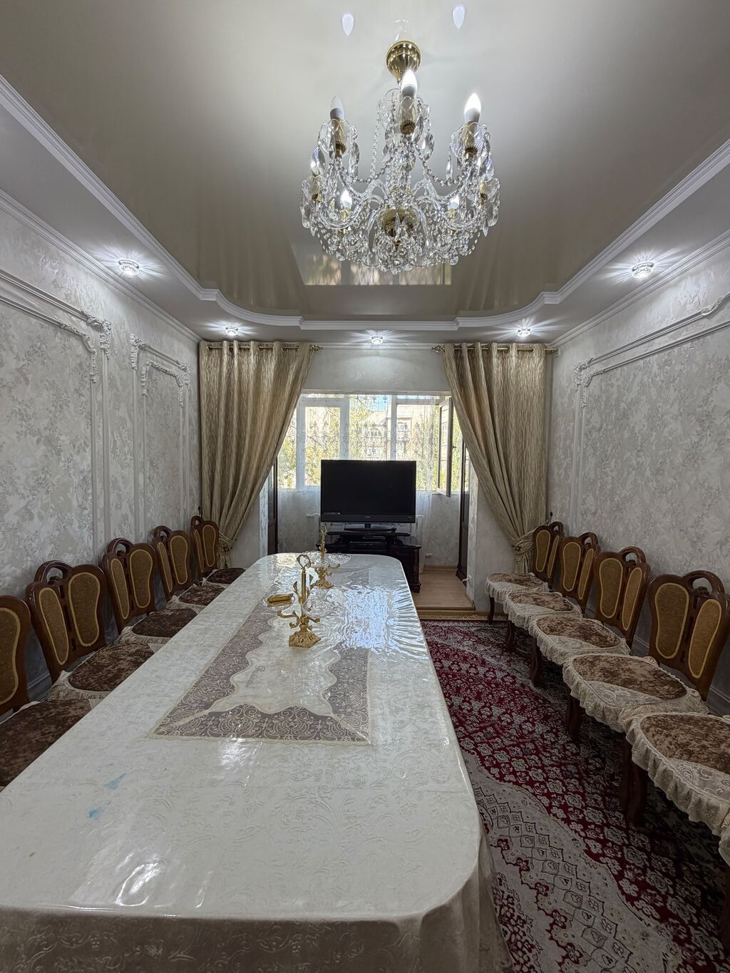 5 комнат, 96 м², Асанбай мкр 105 серия, 3 этаж, Евроремонт: фото 1