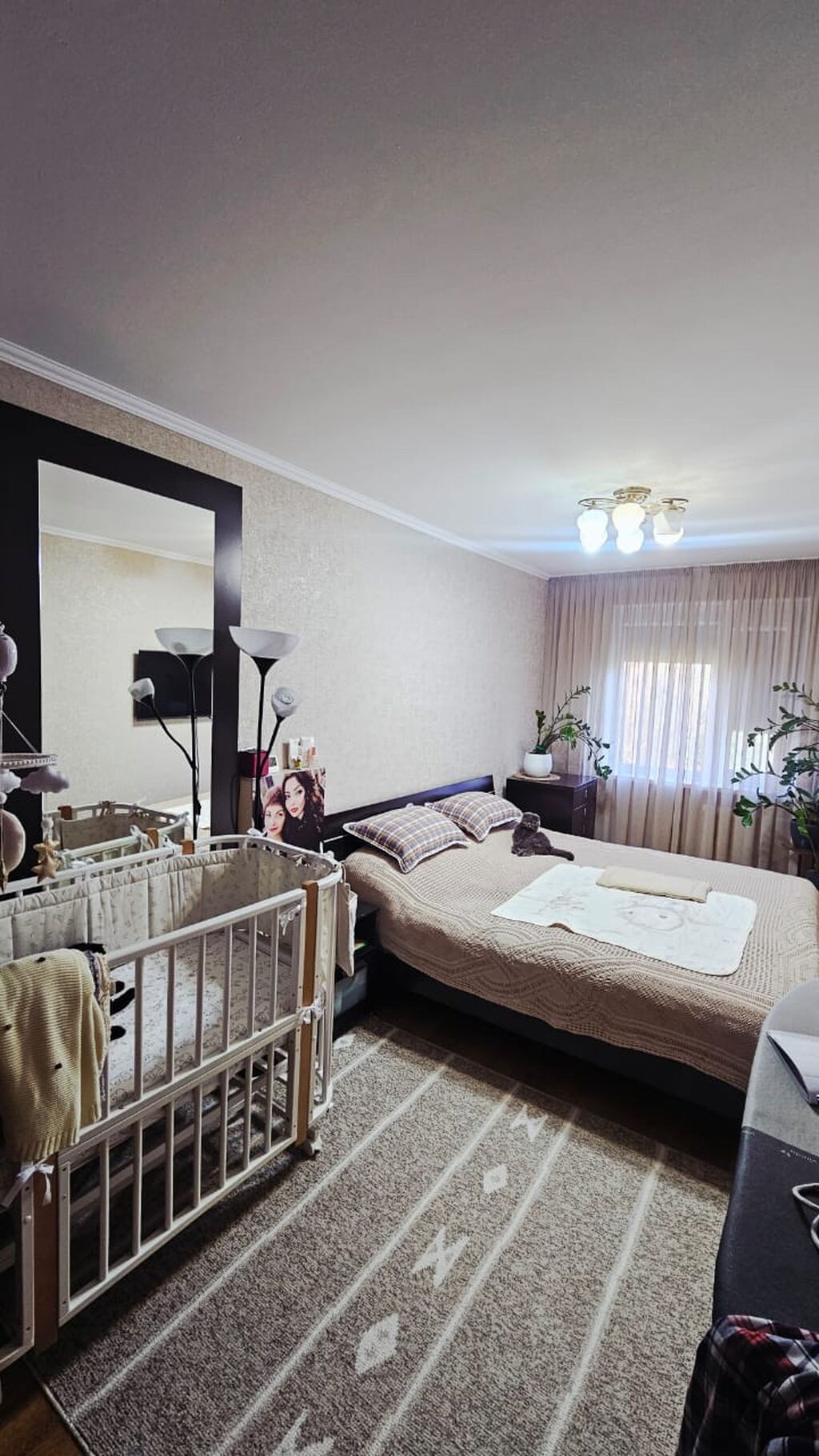 3 комнаты, 58 м², Золотой квадрат 104 серия, 4 этаж, Свежий ремонт: фото 1