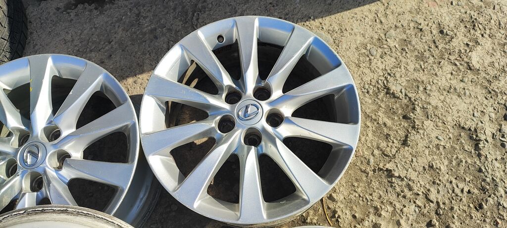 Литые Диски R 18 Lexus, Комплект, отверстий - 5, Б/у: фото 4