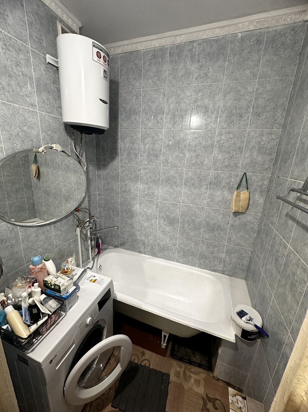 3 комнаты, 61 м², 12 мкр 106 серия, 9 этаж, Косметический ремонт: фото 6