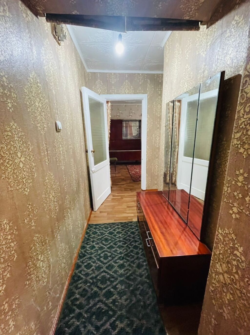 2 комнаты, 45 м², ул. Алматинка / Чуй 104 серия, 3 этаж, Старый ремонт: фото 4