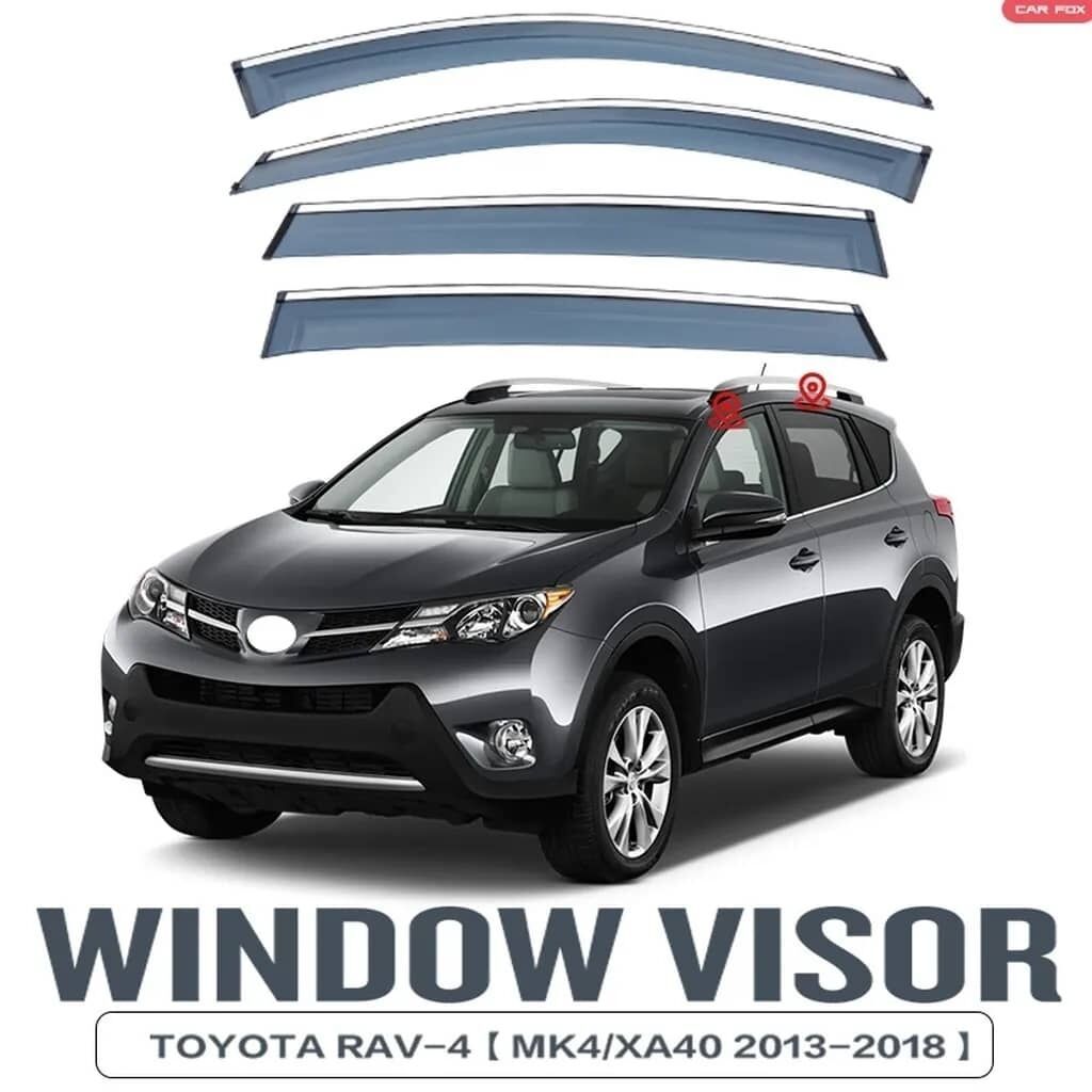 Ветровики на окна Toyota, 2020 г., Новый, Самовывоз, Бесплатная доставка, Платная доставка — фото 4