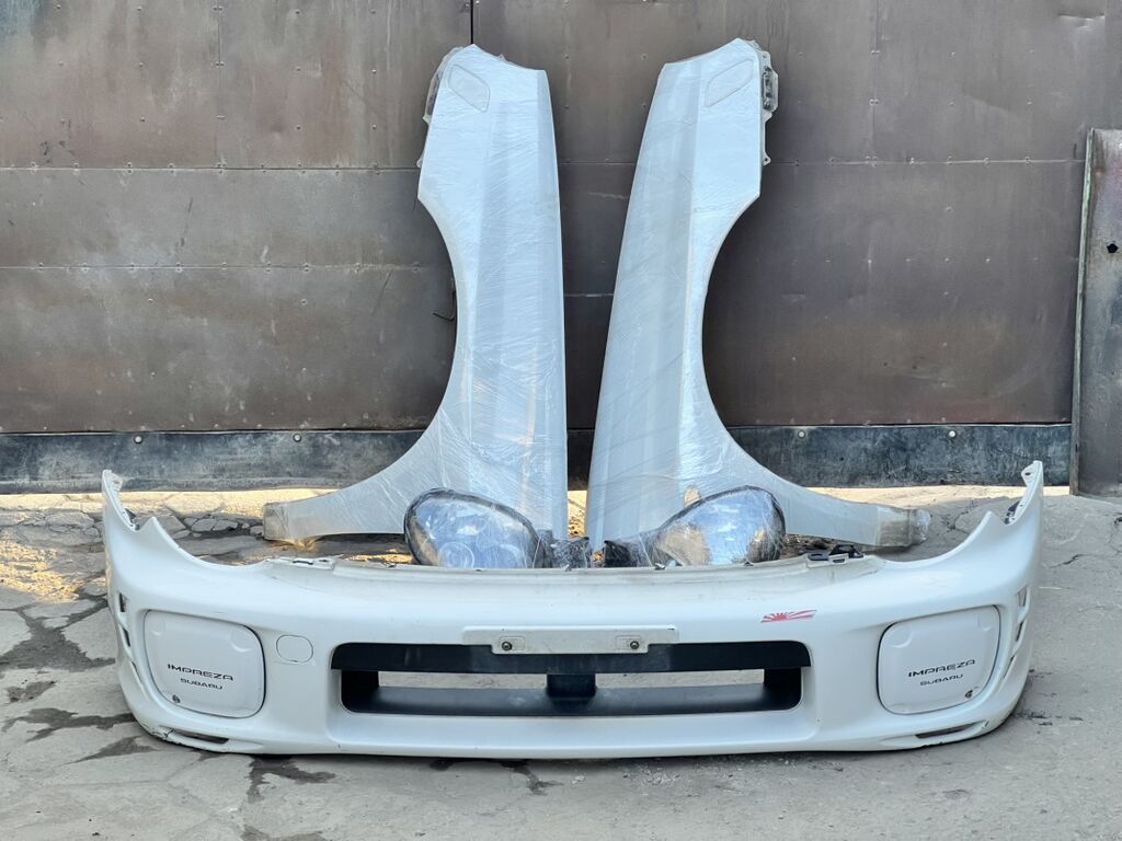 Передний обвес Subaru Impreza (GG/GD, рестайлинг “круглая фара”: фото 2
