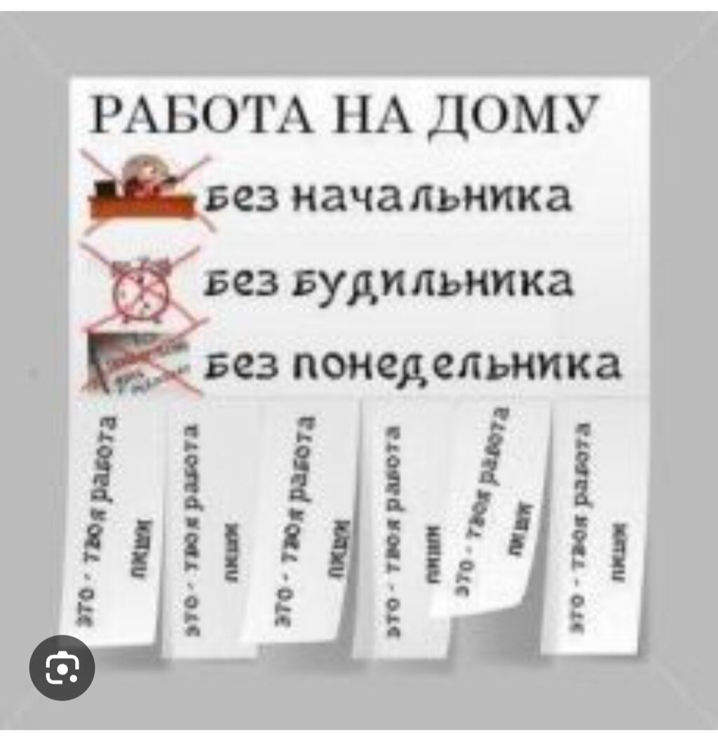 Работа для тех кто хочет работать: Договорная ᐈ Другие специальности | Кант  | 34809125 ➤ lalafo.kg