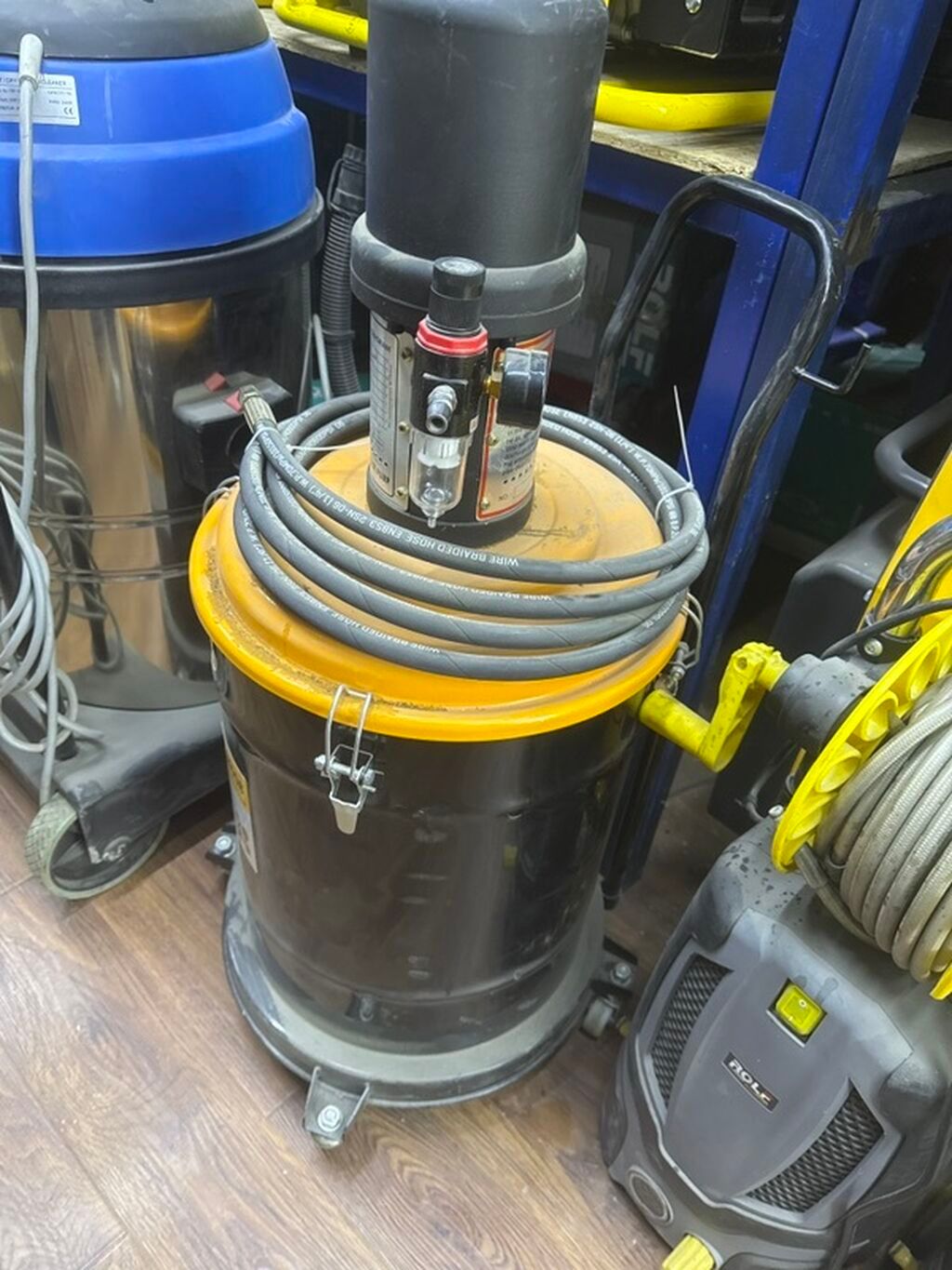 Пневматический насос для смазки ROLF TOP-2040GB (High Pressure Grease: фото 2