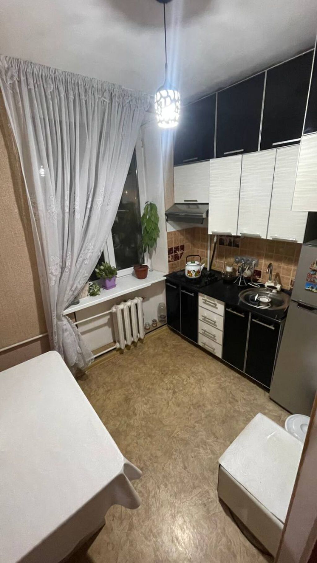 1 комната, 33 м², Пишпек Хрущевка, 3 этаж, Евроремонт: фото 4