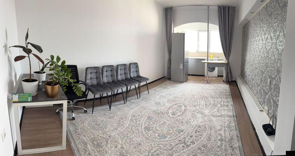 2 комнаты, 44 м², Кок-Жар мкр 106 серия, 9 этаж, Свежий ремонт: фото 2