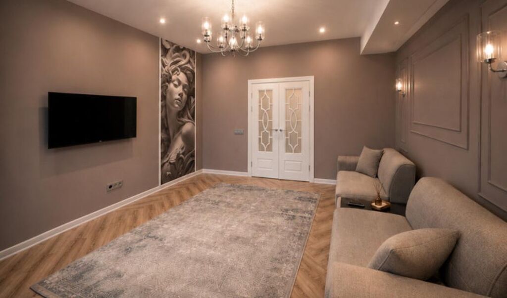 2 комнаты, 76 м², 12 этаж, Дизайнерский ремонт: фото 5