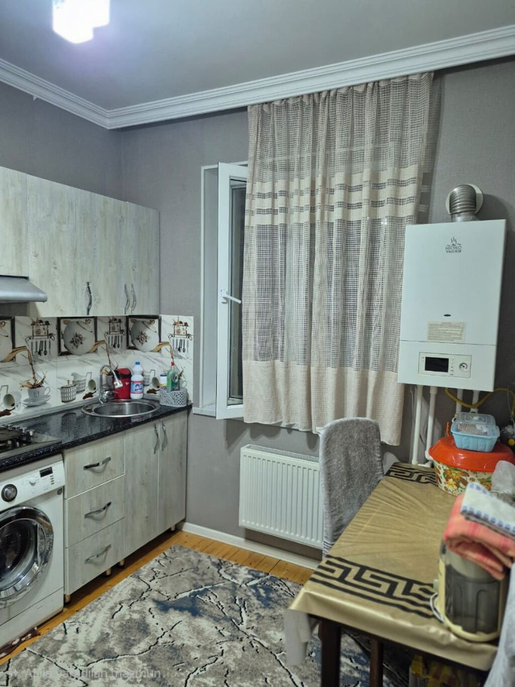 3 otaqlı, 81 kv. m, Kredit yoxdur, Yeni təmirli