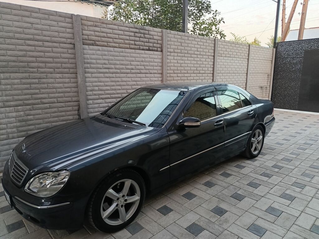 Mercedes-Benz S-Class: 2002 г., 3.2 л, Автомат, Бензин, Седан: фото 1