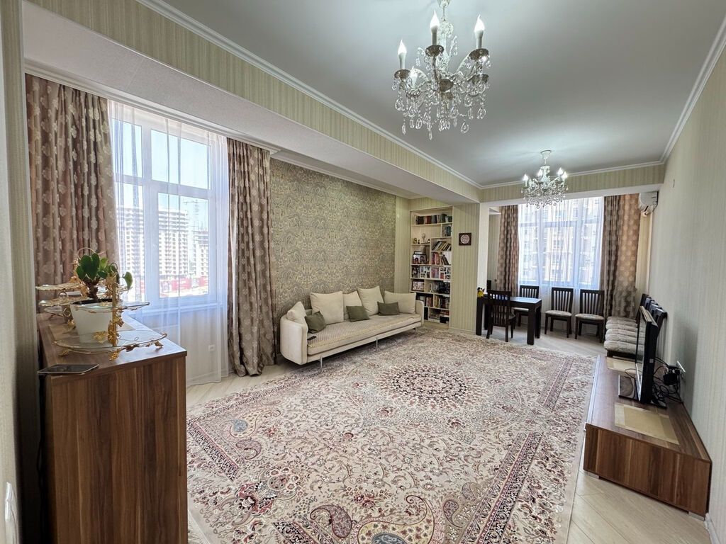 4 комнаты, 106 м², Асанбай мкр Элитка, 5 этаж, Евроремонт: фото 3