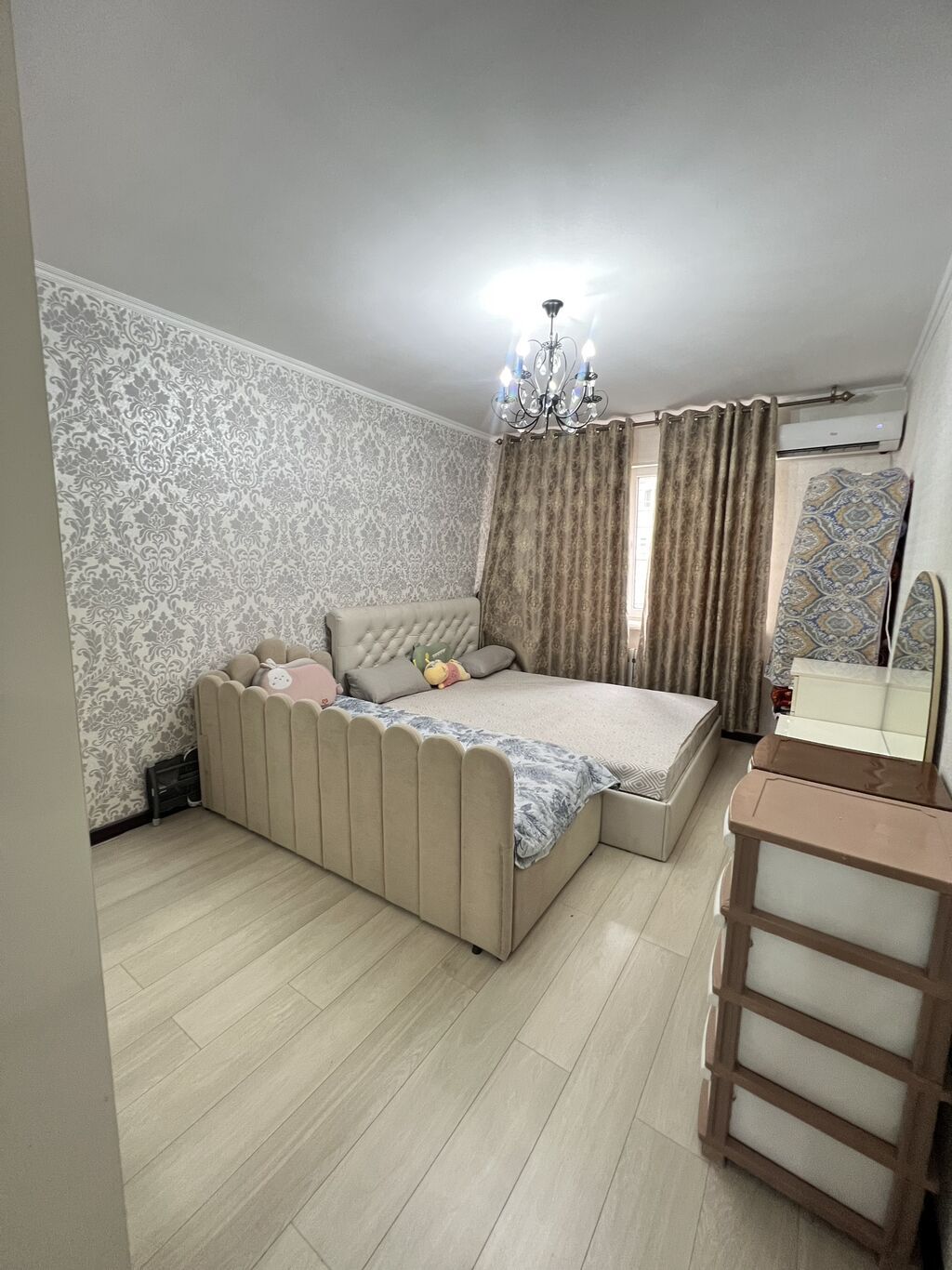 2 комнаты, 68 м², Тунгуч мкр Элитка, 4 этаж, Евроремонт: фото 6
