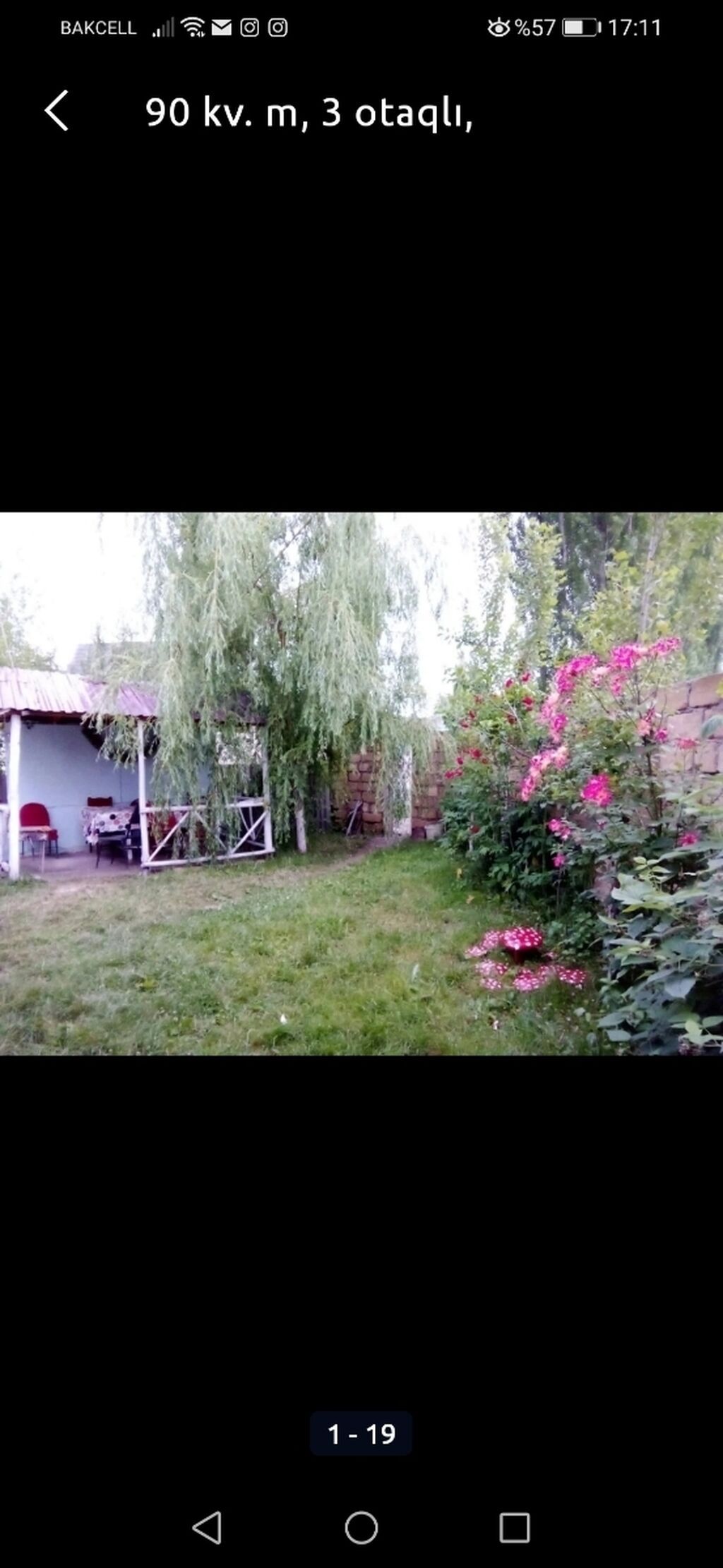 80 kv. m, 3 otaqlı, Telefon, Qaz, İşıq
