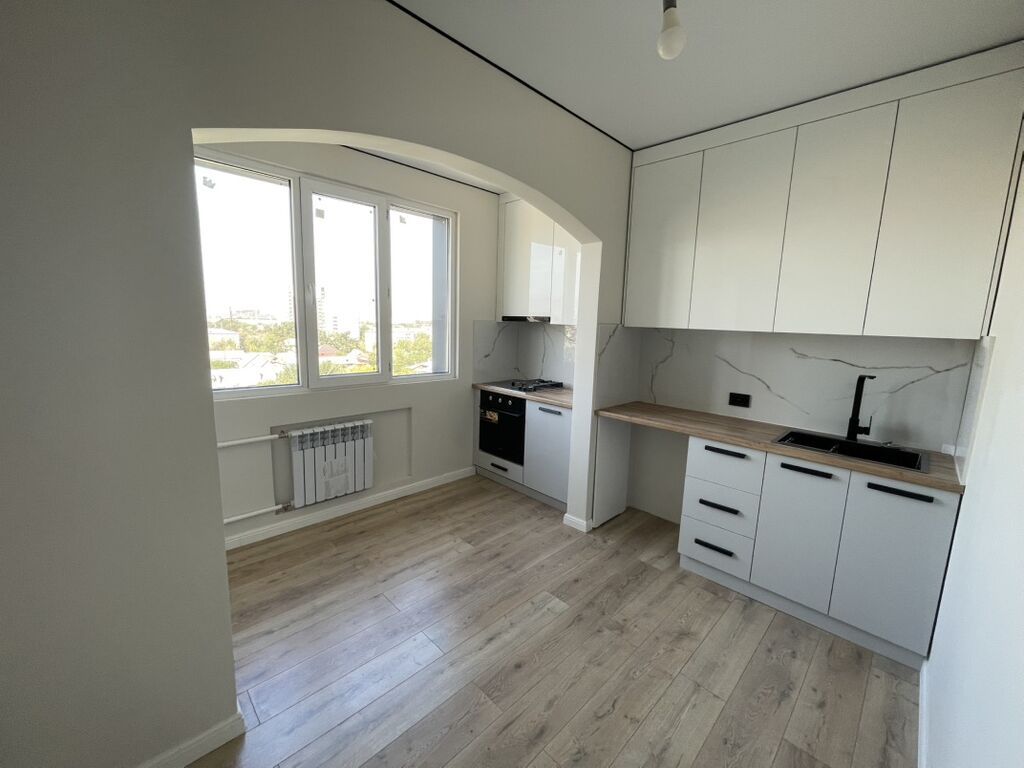 1 комната, 45 м², Пишпек 106 серия, 8 этаж, Свежий ремонт: фото 4