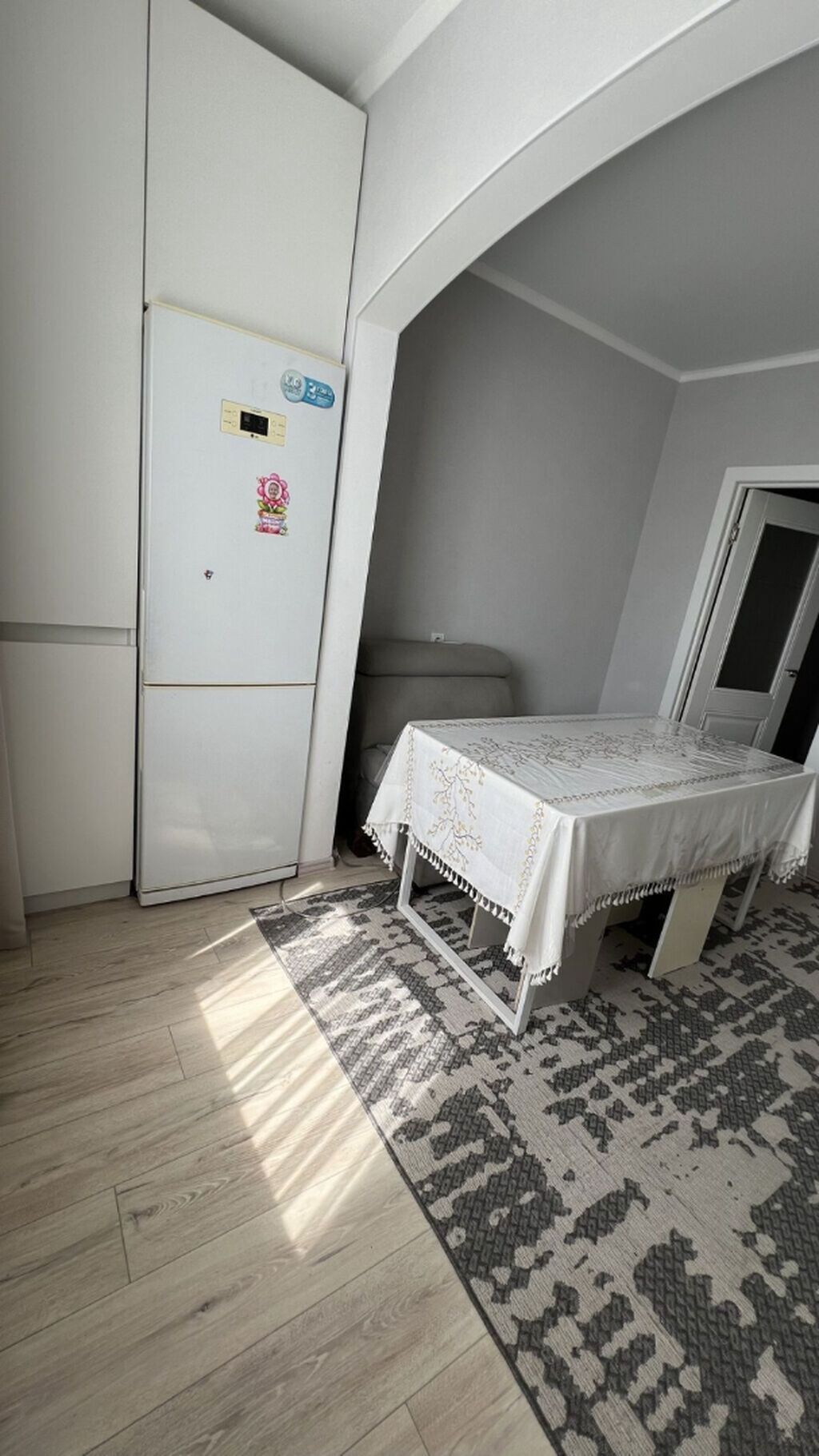 2 комнаты, 67 м², Тунгуч мкр 6 этаж, Евроремонт: фото 3