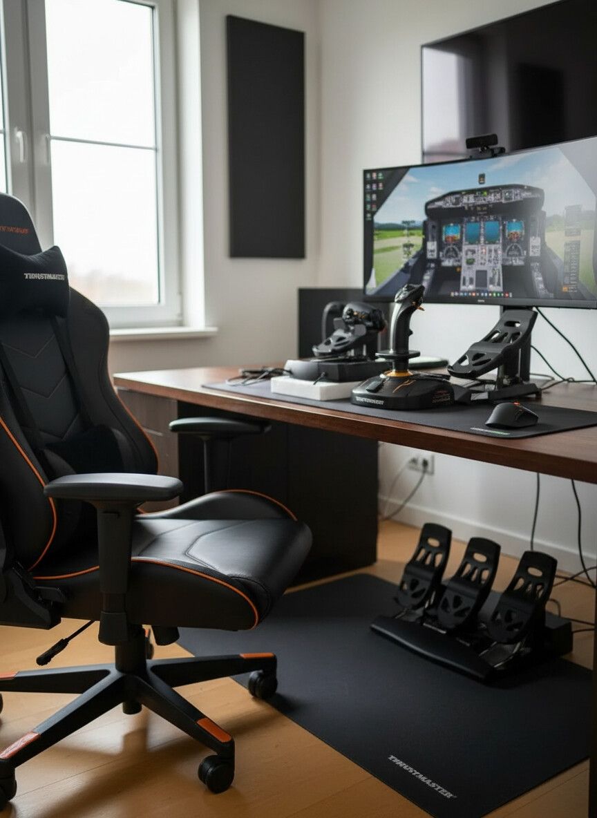 Thrustmaster t16000m fcs flight pack Набор для авиа или космо: фото 2