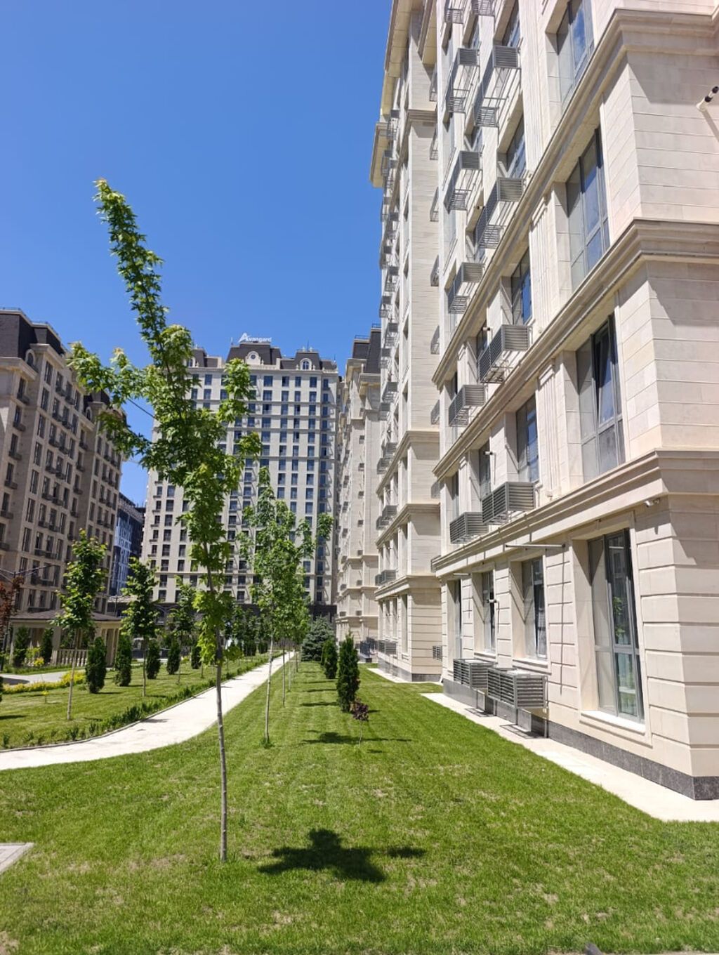 2 комнаты, 72 м², Асанбай мкр Элитка, 10 этаж, ПСО (под самоотделку): фото 4